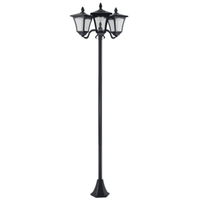 Outsunny - Outdoor Garden Solar Light with Base Energy-efficient IP44 Dimmable