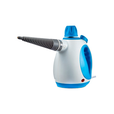 Tower THS10 Handheld Steam Cleaner, Includes Crevice Tool, Flexible Hose, 1050 W, Brush Tool, Microfiber Cloth, Blue, 250 ml Capacity