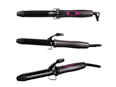 Carmen Neon 25mm Graphite Pink Curling Tong George Asda