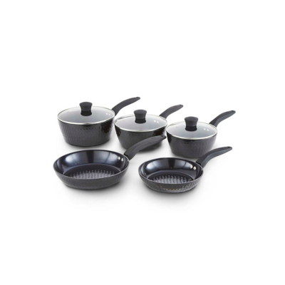 Tower Black Diamo 5 Piece Cookware Set