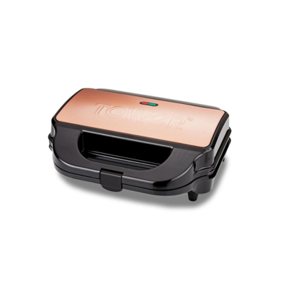 Tower 3 in 1 Deep Filled Sandwich Maker 900W Rose Gold