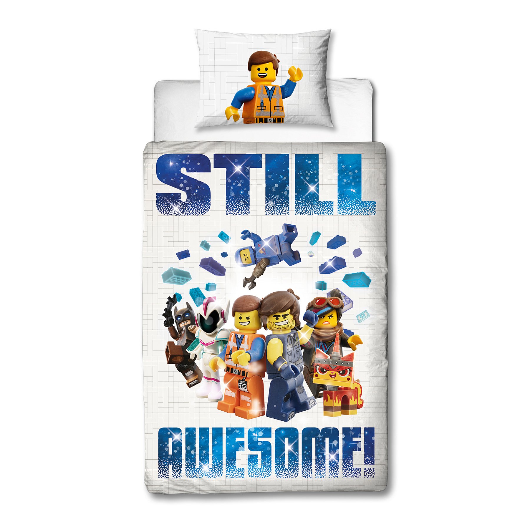 Lego Movie 2 Action Easycare Duvet Set Single Toys Character