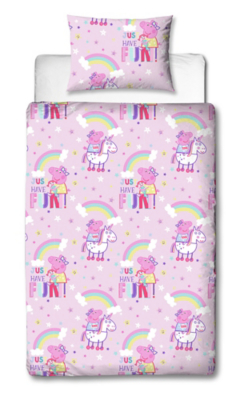 asda peppa pig bedding