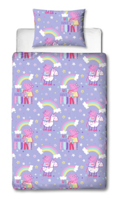 asda peppa pig bedding
