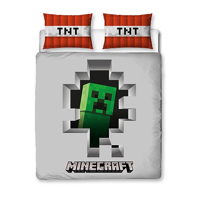 Minecraft Dynamite Double Duvet Home George