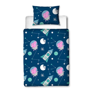 peppa pig cot bed duvet cover set