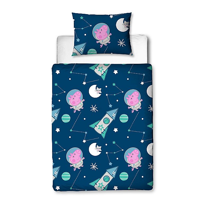 George Pig Space Toddler Duvet Set Home George