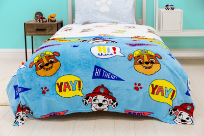 paw patrol fleece blanket asda