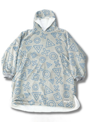 Medium PlayStation Hugzee Hooded Wearable Fleece Home at ASDA