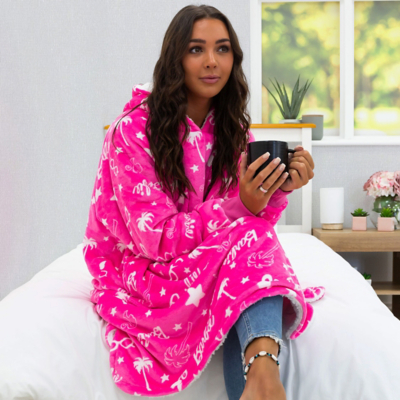 Barbie Hugzee Hooded Wearable Fleece | Home | George at ASDA
