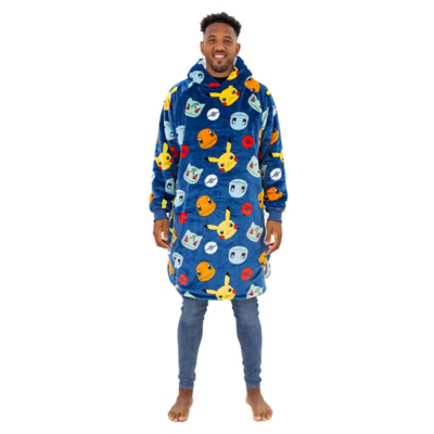 George Blue Pokémon Hugzee Hooded Wearable Fleece Medium