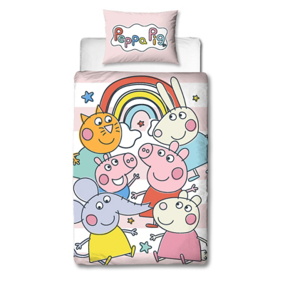 Peppa Pig Single Duvet Set Home at ASDA