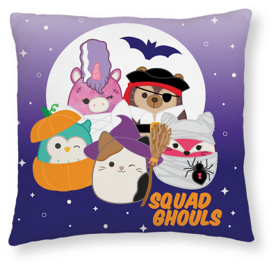 Squishmallows Halloween Cushion Home at ASDA
