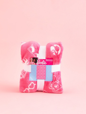 Barbie Fleece Blanket Home at ASDA