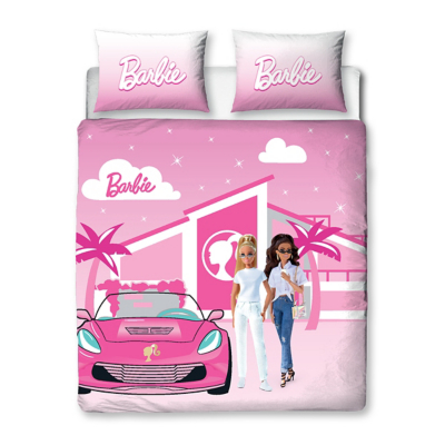 Bedding Cover Barbie Girls Barbie Doll Duvet Quilt Cover