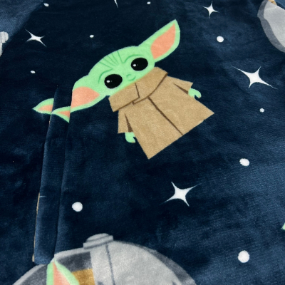 Disney Baby Yoda The Big One Blanket Baby Yoda The Big One Blanket