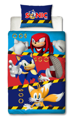Sonic Single Duvet Set Home at ASDA