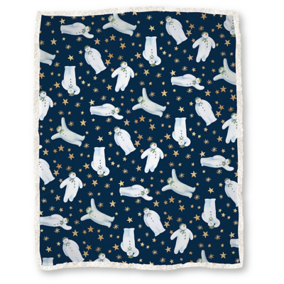 The Snowman Fleece Throw Home at ASDA