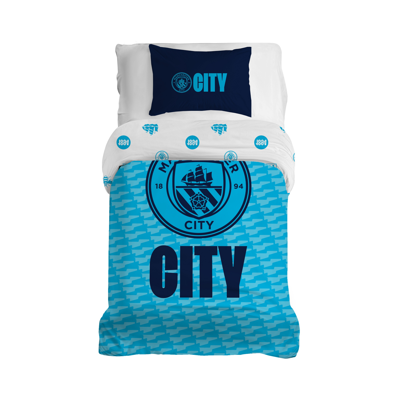 George Multi Manchester City Duvet Set
