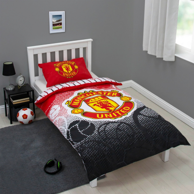 George Multi Manchester United Duvet Set Single