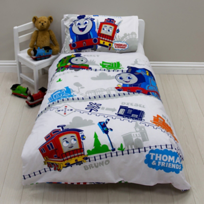 Thomas The Tank Engine Toddler Duvet Set Home at ASDA