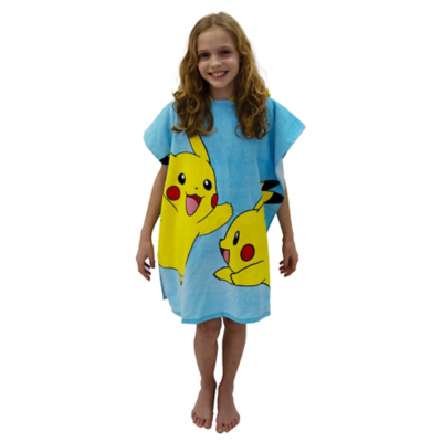 George Multi Pokémon Towelling Poncho Small