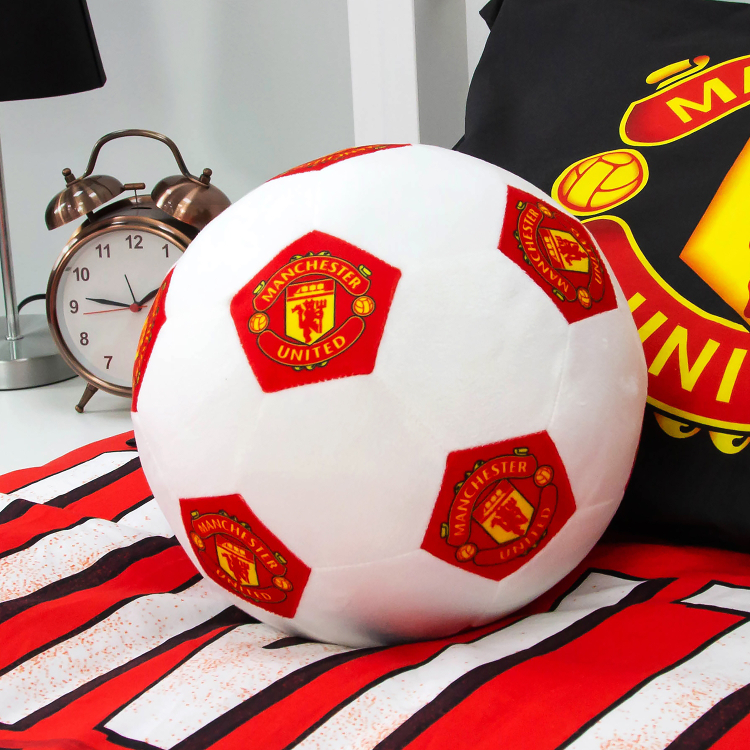 George Multi Manchester United Ball Cushion