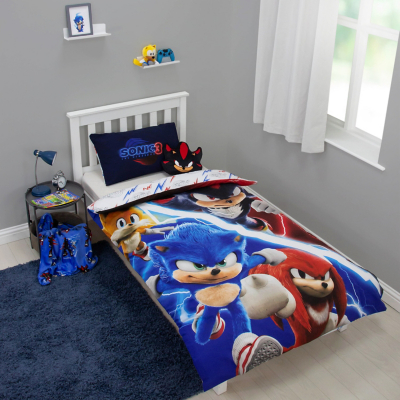 Sonic Movie Single Duvet Set Home George at ASDA