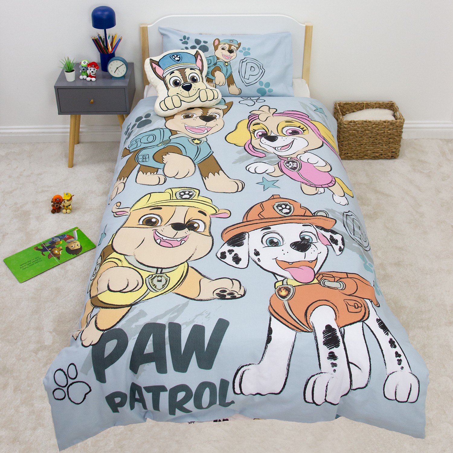 Paw Multi Patrol Single Duvet Set