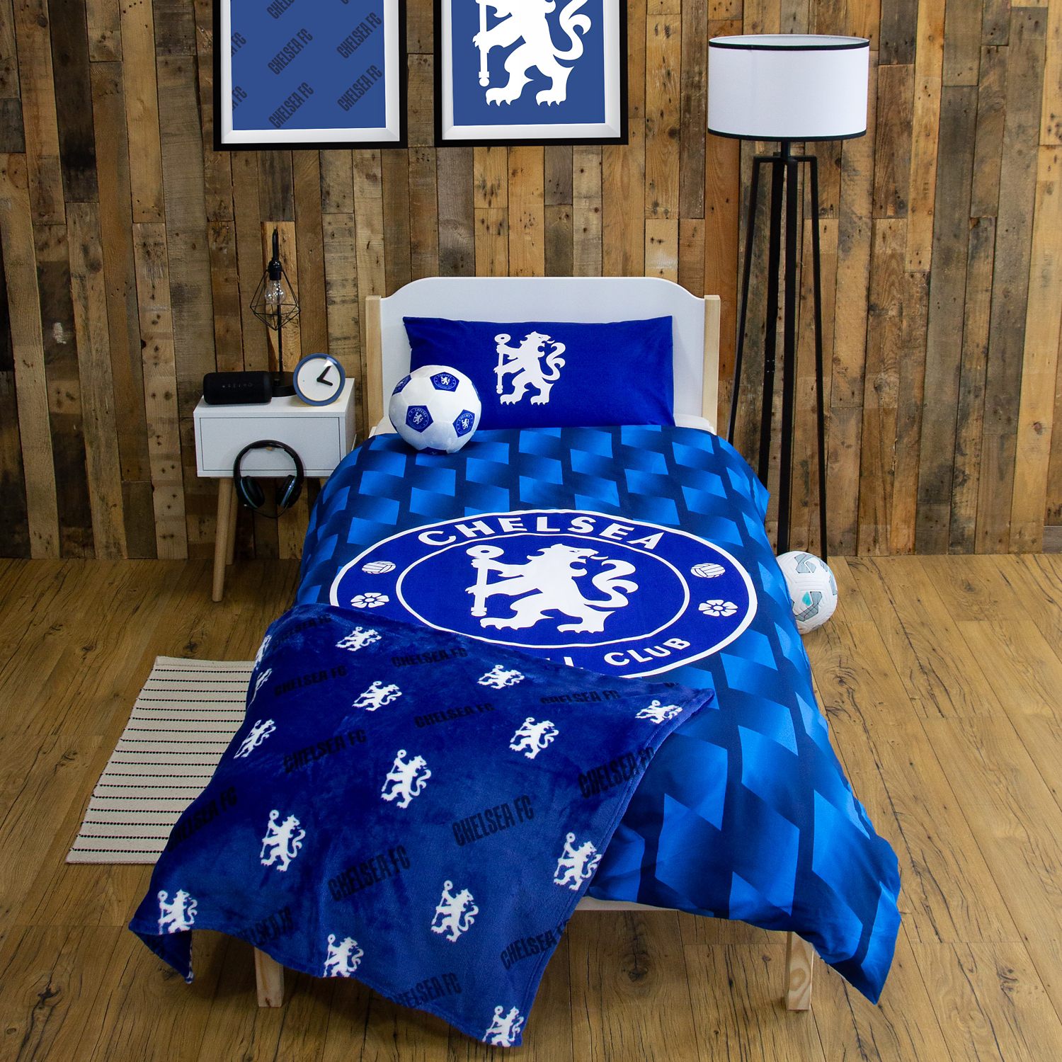 George Multi Chelsea Reversible Duvet Set