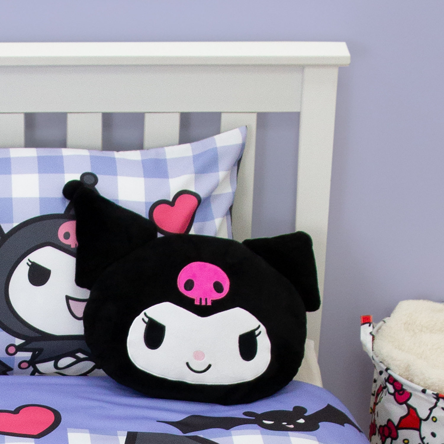 Hello Kitty Multi & Friends Cushion Kuromi