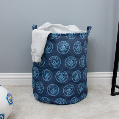 Manchester City FC Score Fabric Storage Hamper