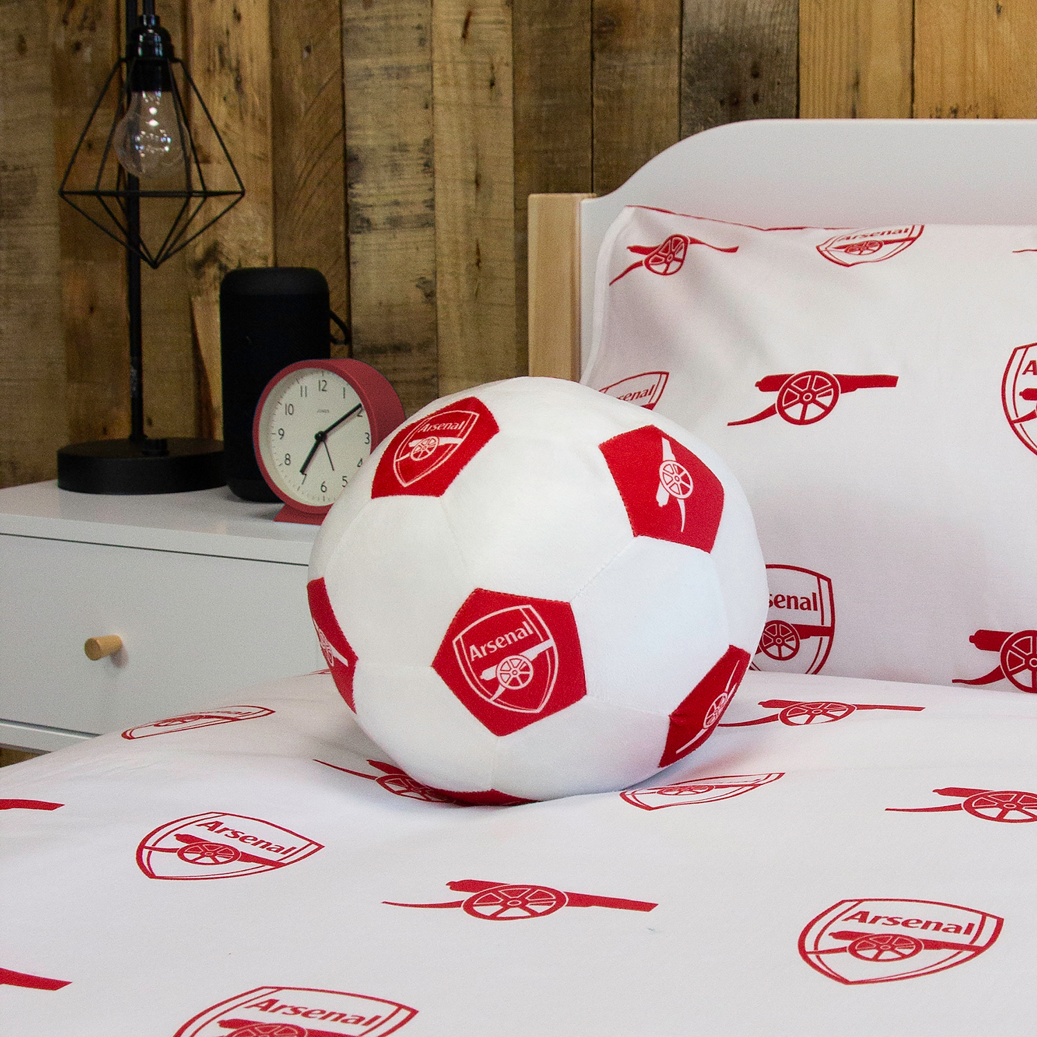 George Multi Arsenal Football Cushion