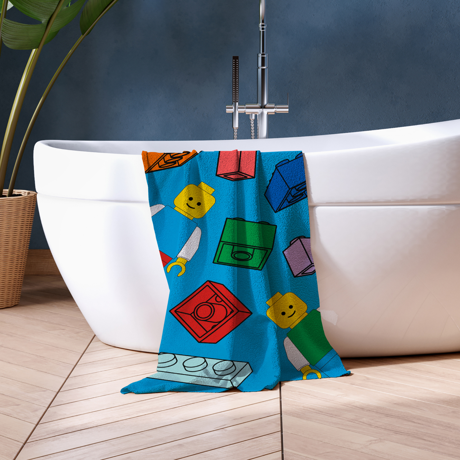 Lego Multi Cotton Beach Towel