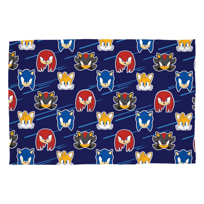 Sonic Fleece Blanket - 100cm x 150cm