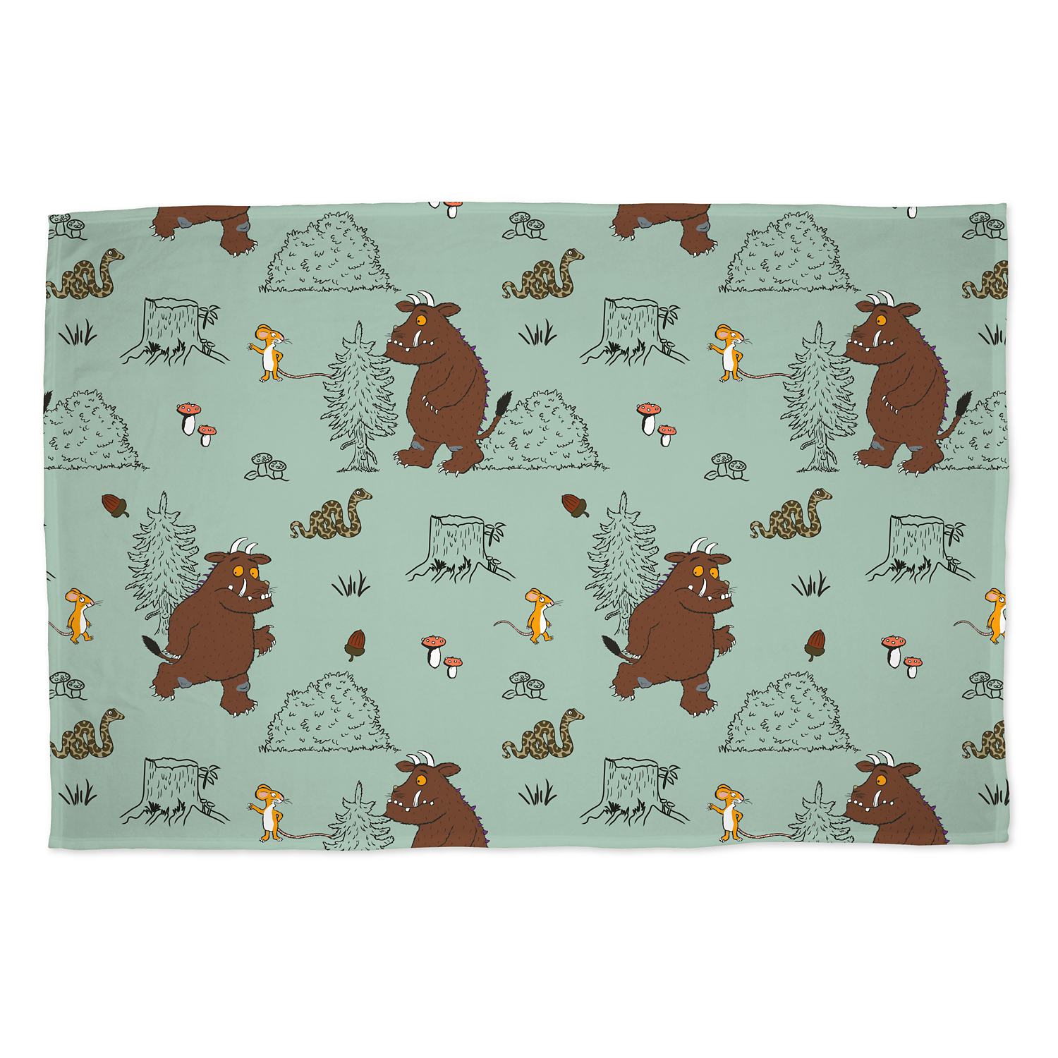 George Multi Gruffalo Fleece Blanket - 100Cm X 150Cm