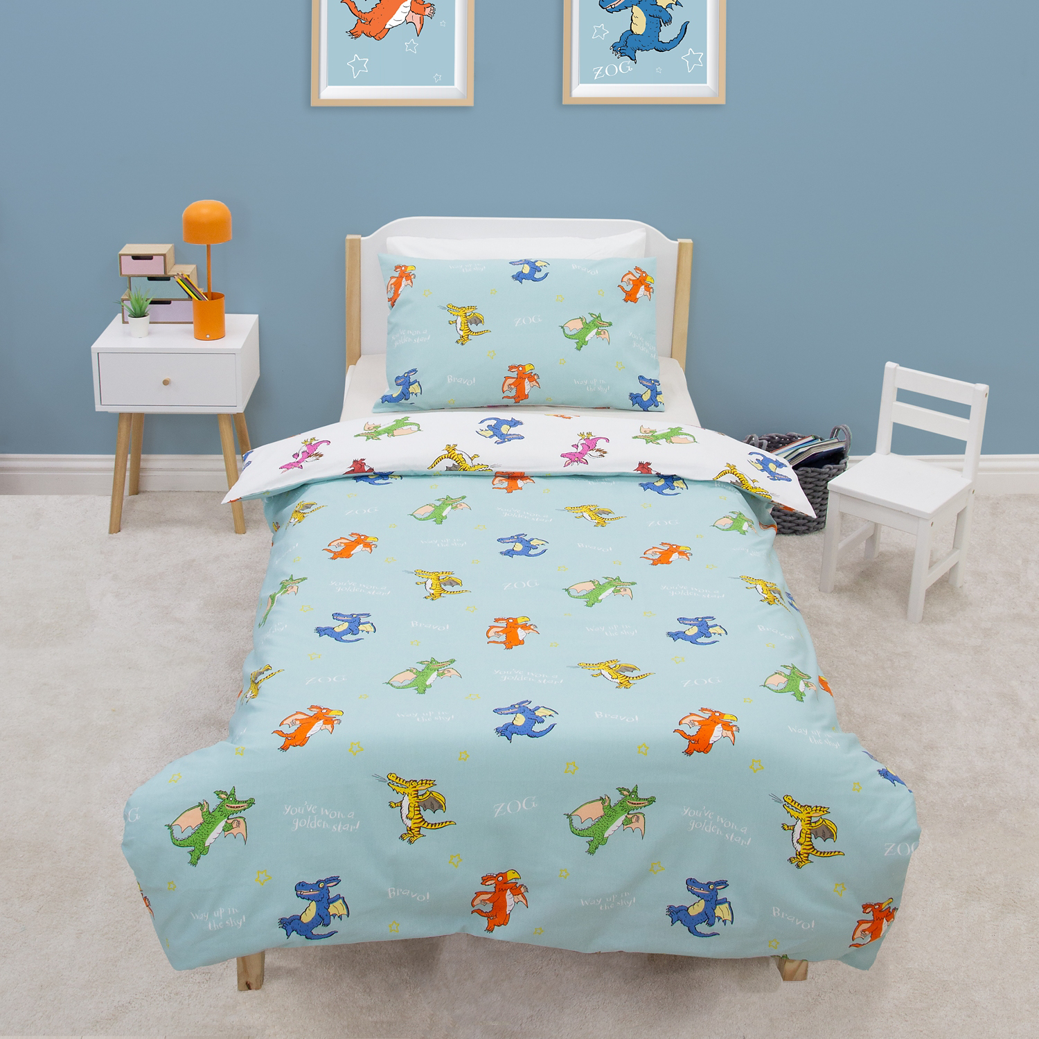 George Multi Zog Reversible Duvet Set