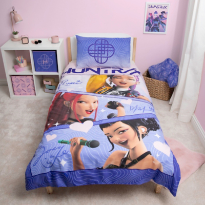 George K-Pop Demon Hunters Duvet Set - Pink & Purple
