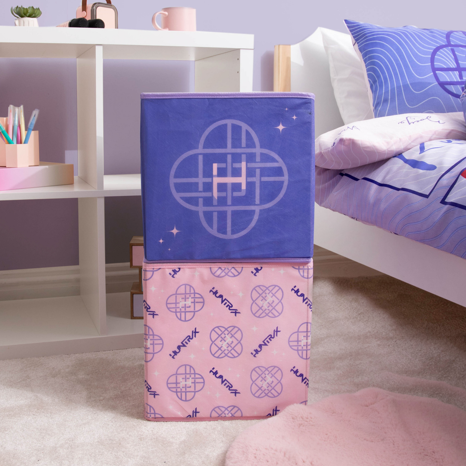 George Pink & Purple K-Pop Demon Hunters Storage
