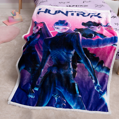 K Pop Demon Hunters Sherpa  Fleece