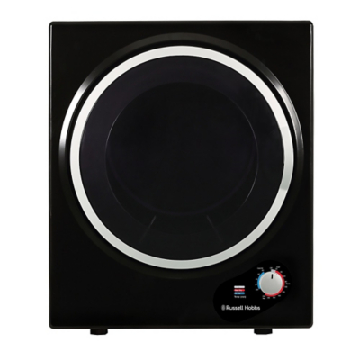 George Russell Hobbs RH3VTD800B Black Vented Tumble Dryer - Black