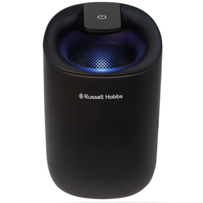 George Russell Hobbs RHDH1061B Fresh Air Mini, Compact Dehumidifier, 600ml, Black