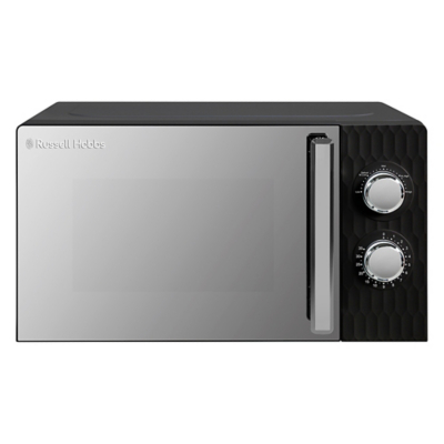 Russell Hobbs Manual Microwave 17 Litre 700W Honeycomb Pattern RHMM715 in Black