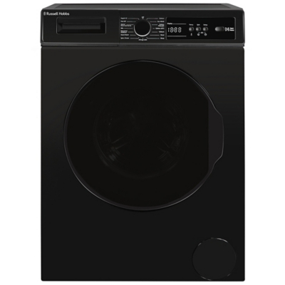 George Russell Hobbs RH814W111B 8kg Black Washing Machine - Black