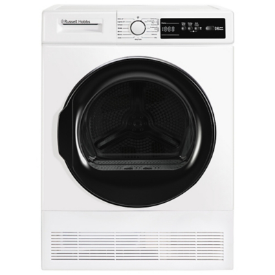 Russell Hobbs 11 Series 8kg Condenser Tumble Dryer - Sensor Dry - White