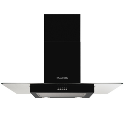 Russell Hobbs RHFGCH901B 90cm Black Cooker Hood Electricals