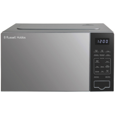 Russell Hobbs RHMT2005S-M 20 Litre 26cm High, Freestanding Small Standard Microwave Oven - Silver