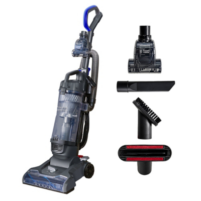 RUSSELL HOBBS Hypermax RHUV7001 Upright Bagless Vacuum Cleaner - Grey & Blue