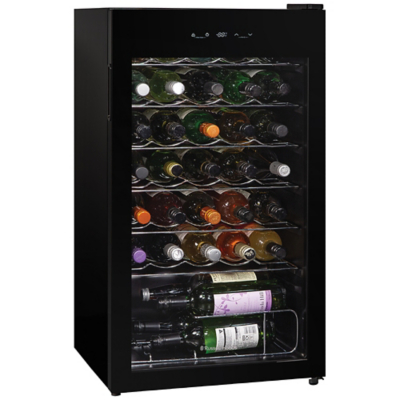 George Russell Hobbs RH34WC101B 93L Wine Cooler in Black