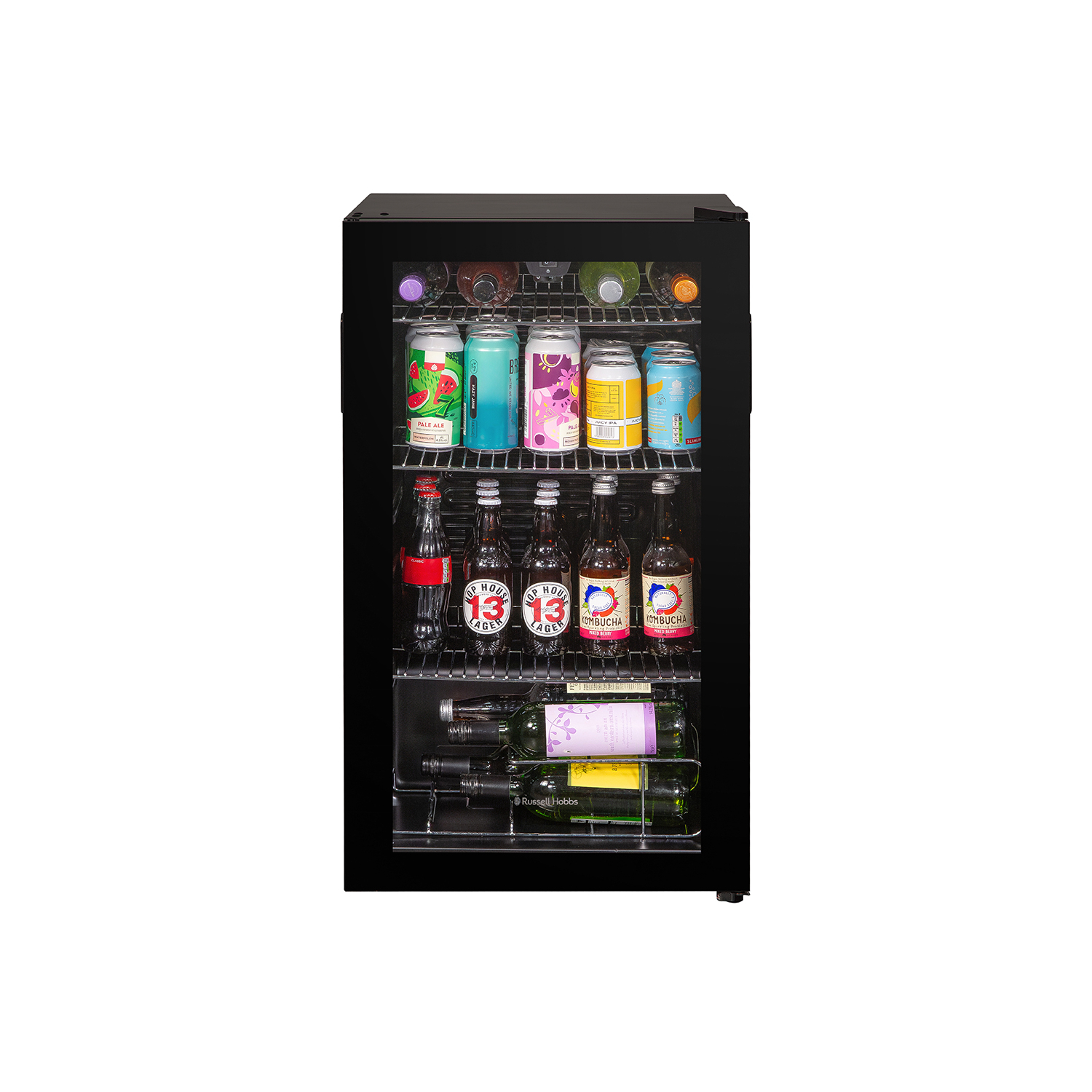 Russell Hobbs Black Free Standing Drinks Cooler 93L With Temperature Control Rh48bc101b In - Image 16